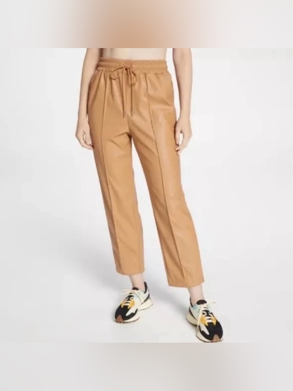 Calia Faux Leather Jogger Pant